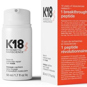 K18 hair mask — full size never opened